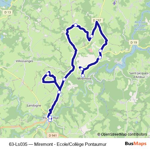 63-Ls035 bus Line Map