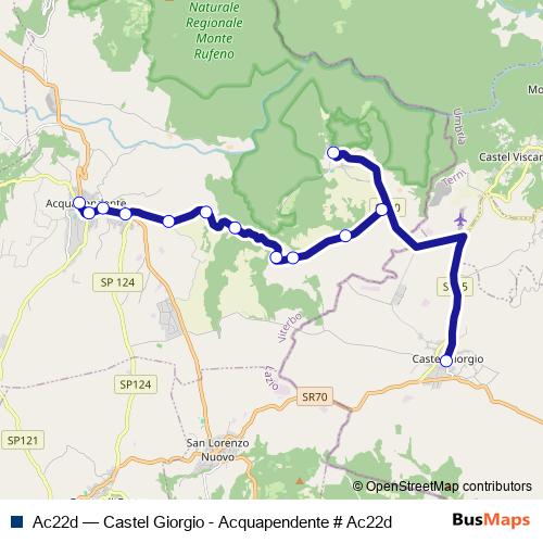 Ac22d bus Line Map