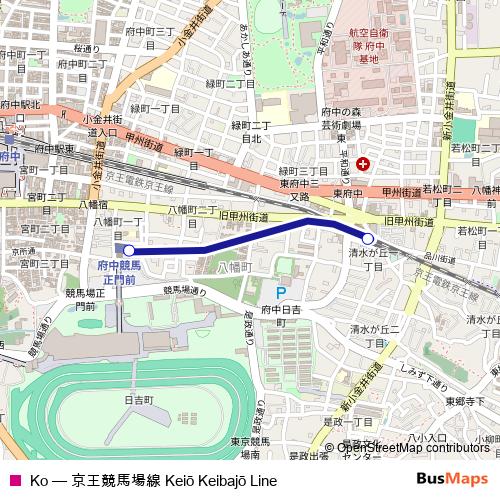 Ko rail Line Map