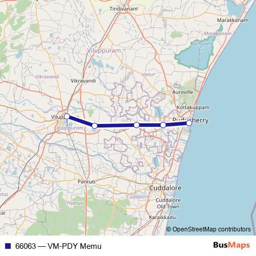 66063 rail Line Map