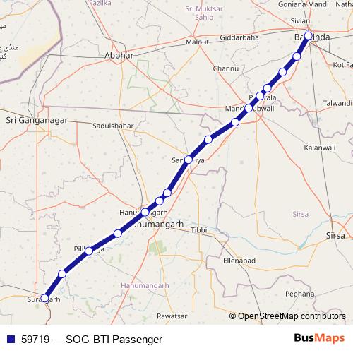 59719 rail Line Map