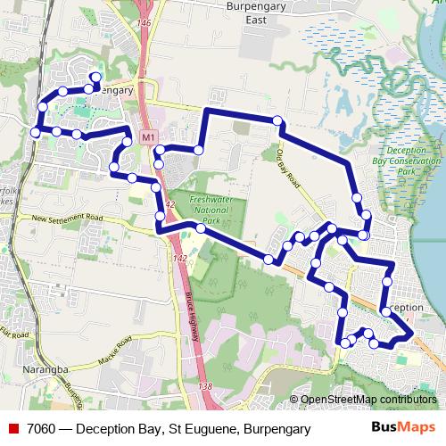 7060 bus Line Map