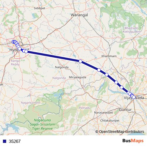 35267 bus Line Map