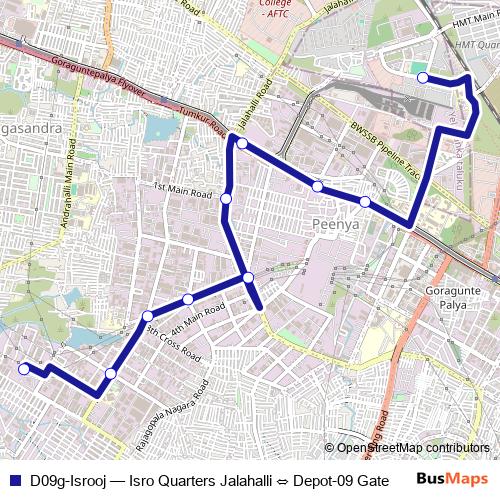 D09g-Isrooj bus Line Map