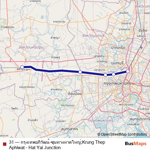 31 rail Line Map