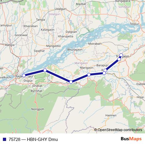 75728 rail Line Map