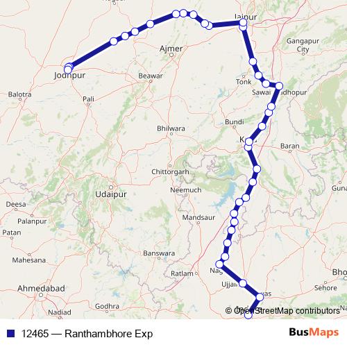 12465 rail Line Map
