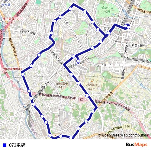 073系統 bus Line Map