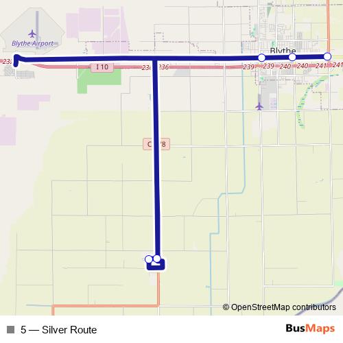 5 bus Line Map