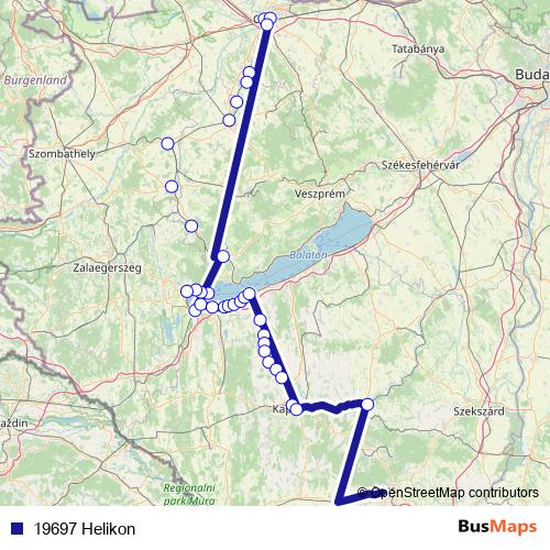 19697 Helikon rail Line Map