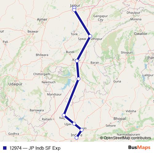 12974 rail Line Map