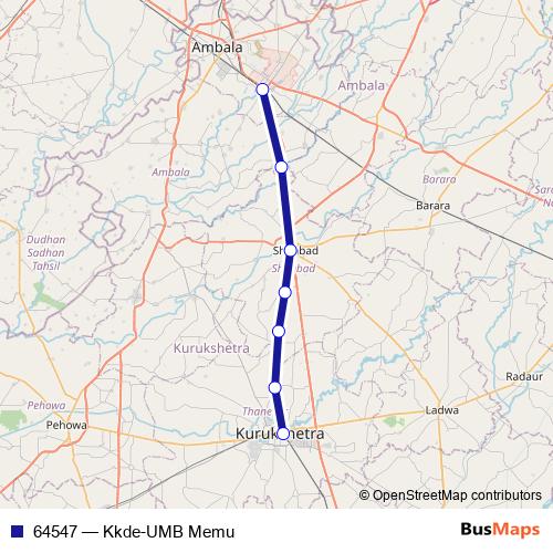 64547 rail Line Map