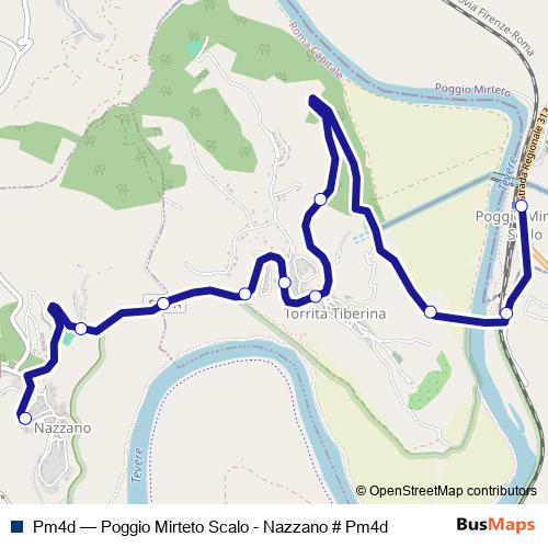 Pm4d bus Line Map