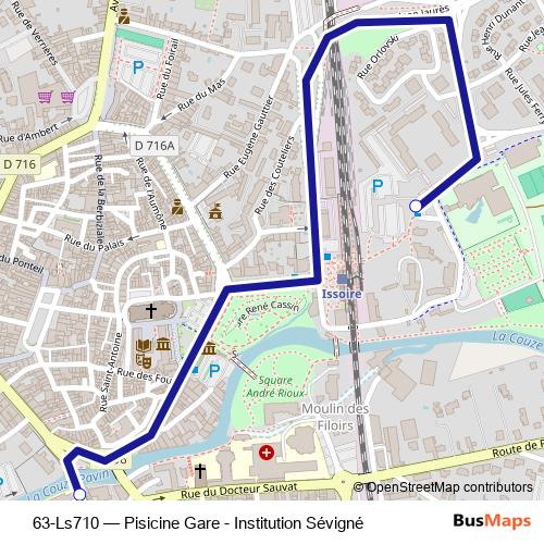 63-Ls710 bus Line Map