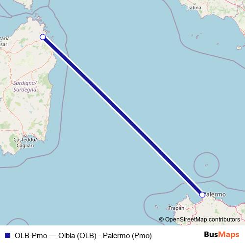 OLB-Pmo air Line Map