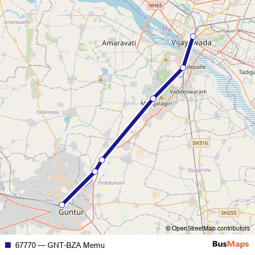 67770 rail Line Map