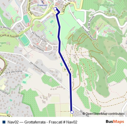 Nav02 bus Line Map