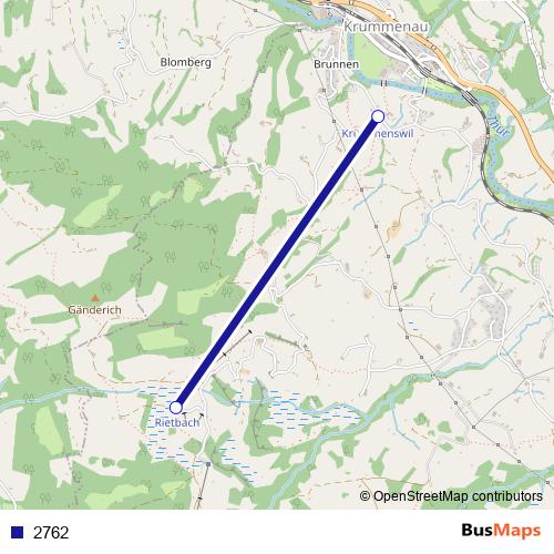 2762 cable-car Line Map