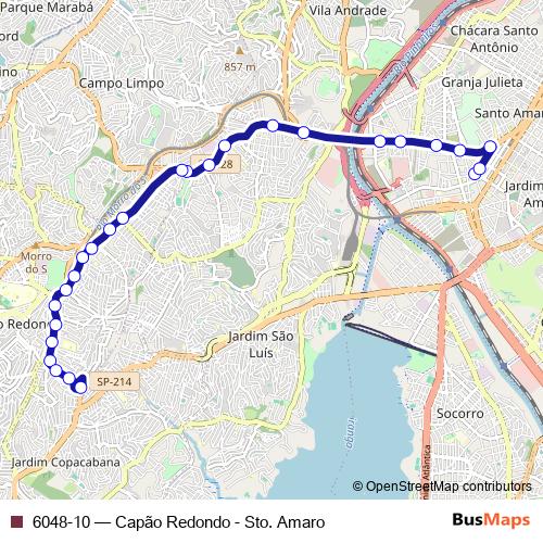 6048-10 bus Line Map