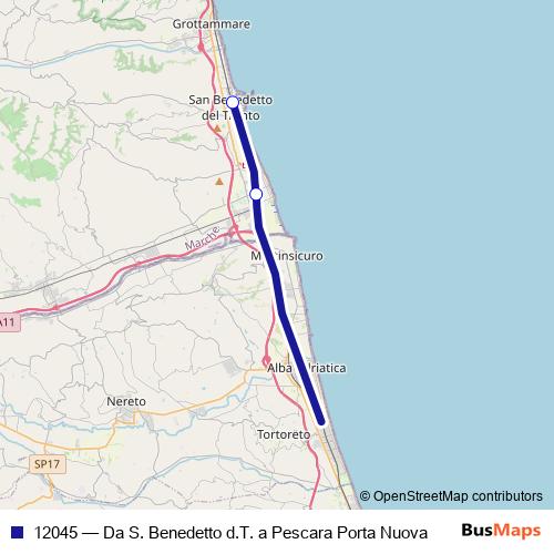 12045 rail Line Map