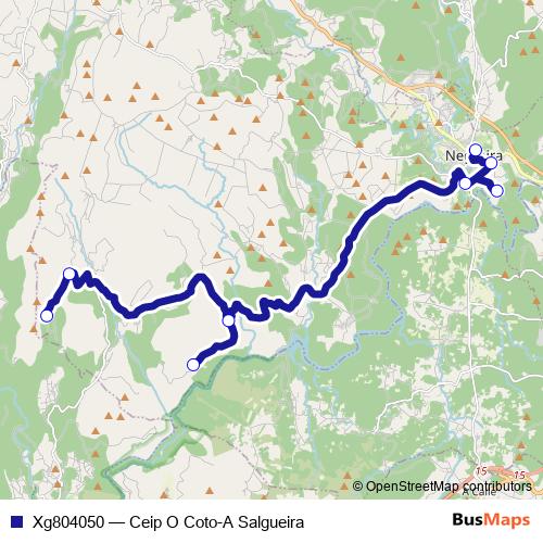 Xg804050 bus Line Map
