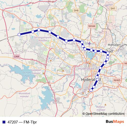 47207 rail Line Map