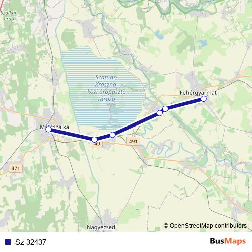 Sz 32437 rail Line Map