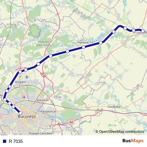 R 7035 rail Line Map