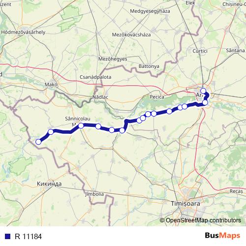 R 11184 rail Line Map