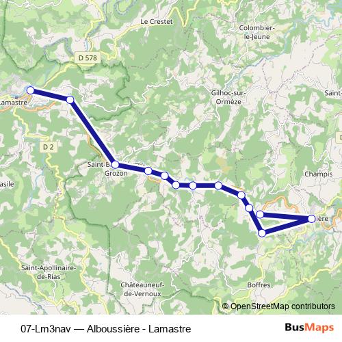 07-Lm3nav bus Line Map