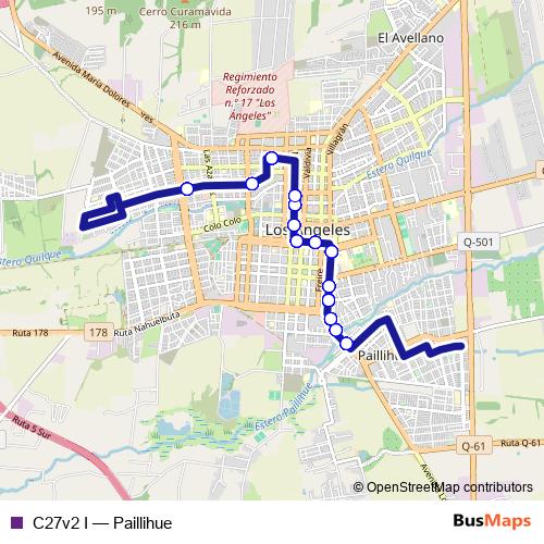 C27v2 I bus Line Map