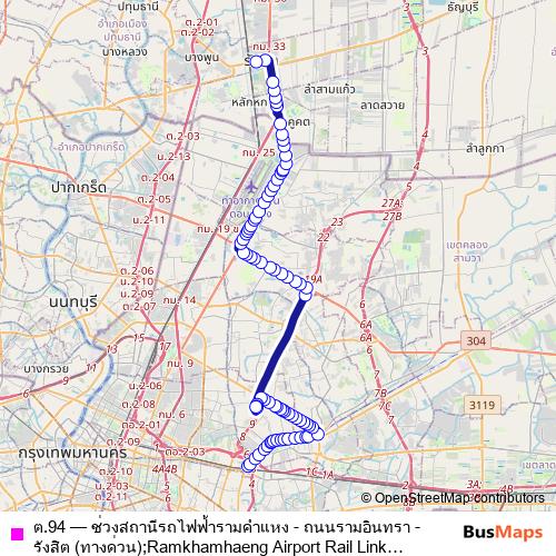 ต.94 bus Line Map