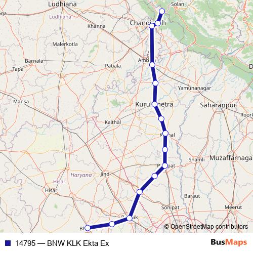 14795 rail Line Map