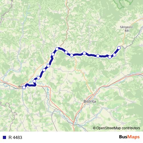 R 4483 rail Line Map