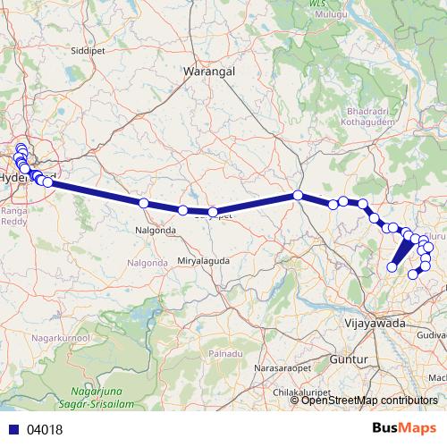 04018 bus Line Map