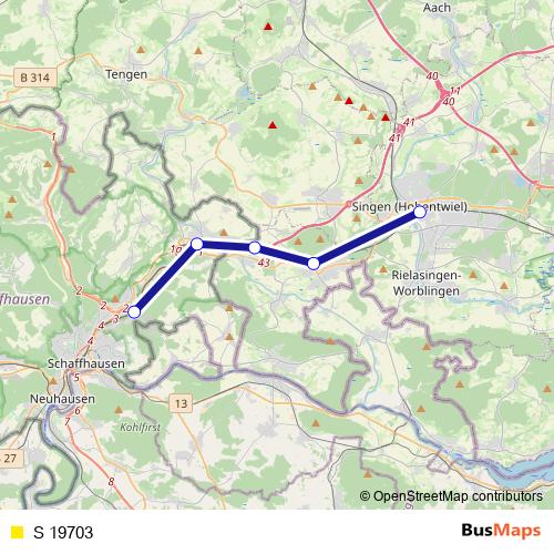 S 19703 rail Line Map