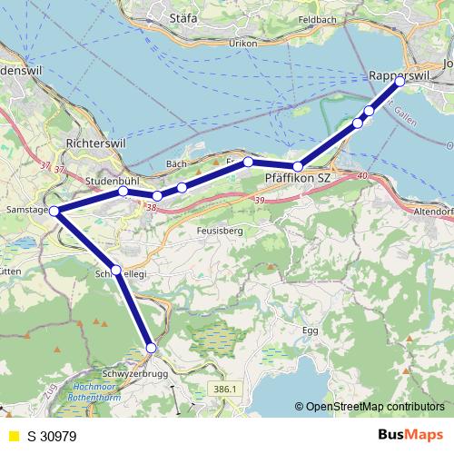 S 30979 rail Line Map