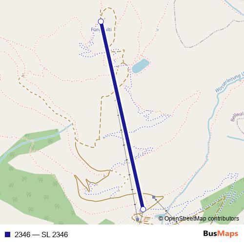 2346 cable-car Line Map