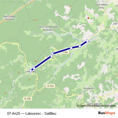 07-An25 bus Line Map