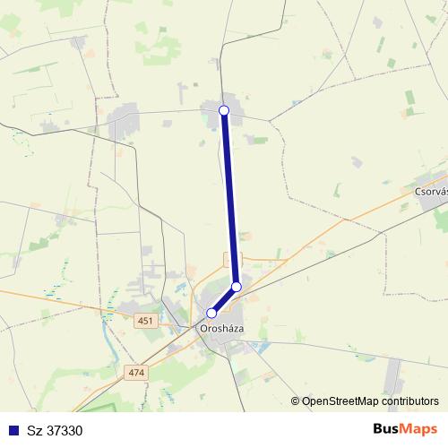 Sz 37330 rail Line Map