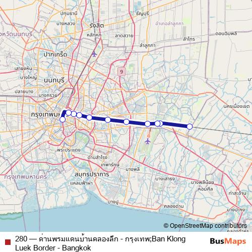 280 rail Line Map