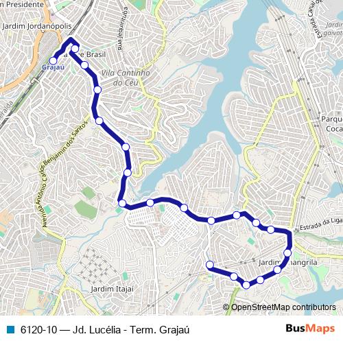 6120-10 bus Line Map