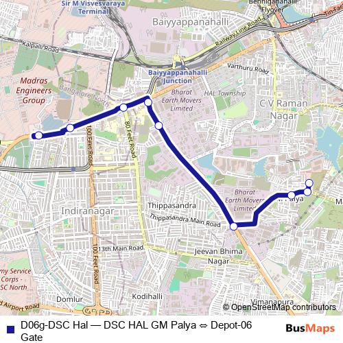 D06g-DSC Hal bus Line Map