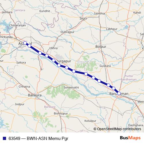 63549 rail Line Map