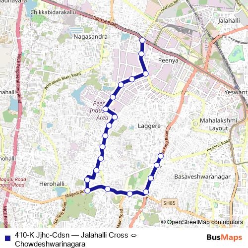 410-K Jjhc-Cdsn bus Line Map