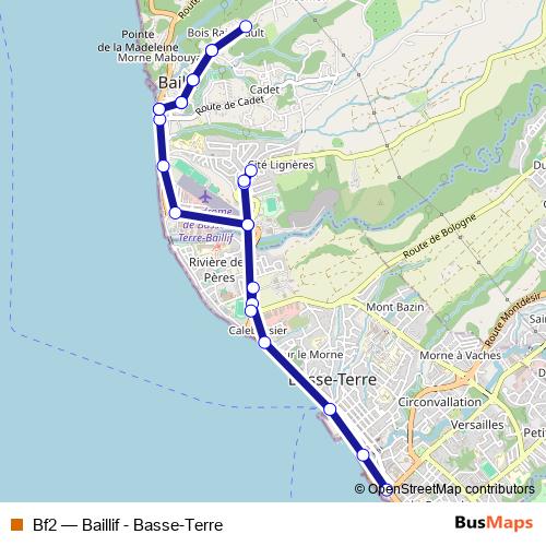 Bf2 bus Line Map
