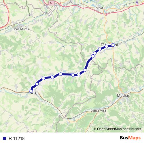 R 11218 rail Line Map