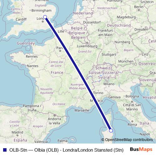 OLB-Stn air Line Map