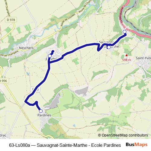 63-Ls080a bus Line Map