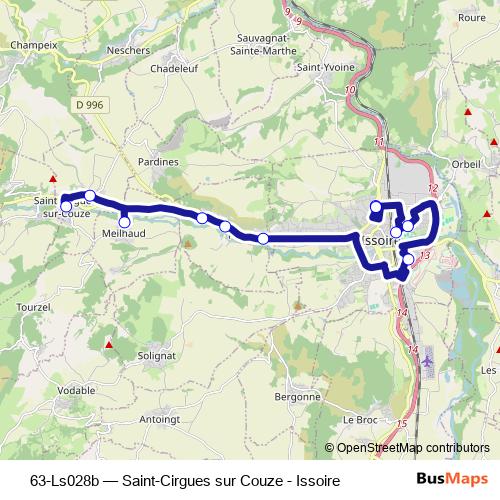 63-Ls028b bus Line Map
